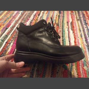 Dexter Women's Leather Hike/Combat Boots 7 1/2